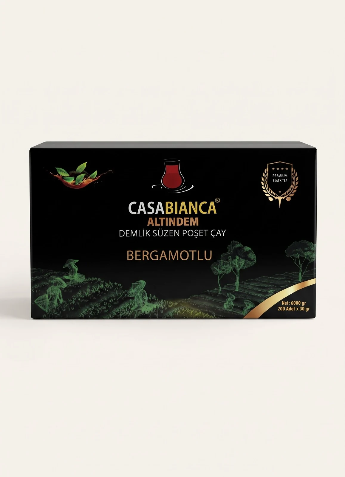 Casabianca Altındem Demlik Poşet Çay Bergamotlu