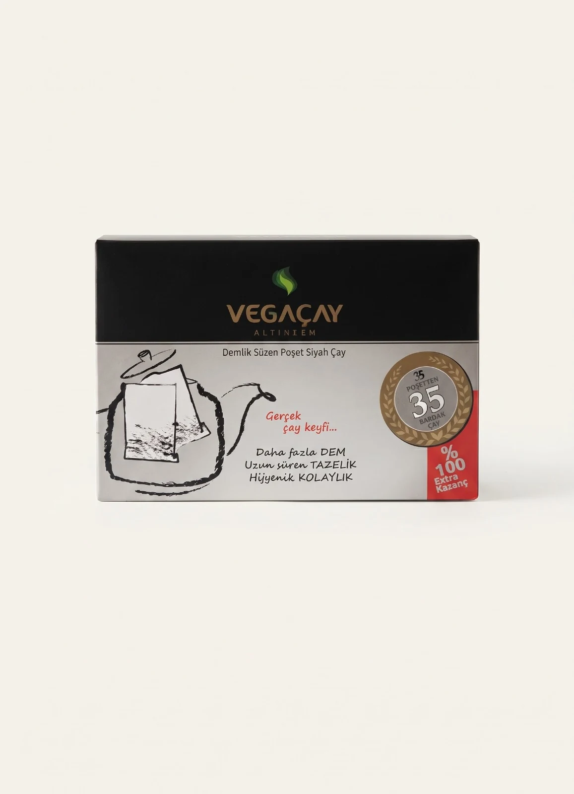 Vegaçay Demlik Poşet Çay